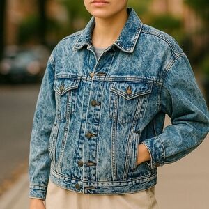 Levis Vintage 80s Truckers Jacket. Size Xlarge